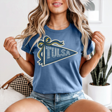 Tulsa Gingham Pennant Comfort Colors