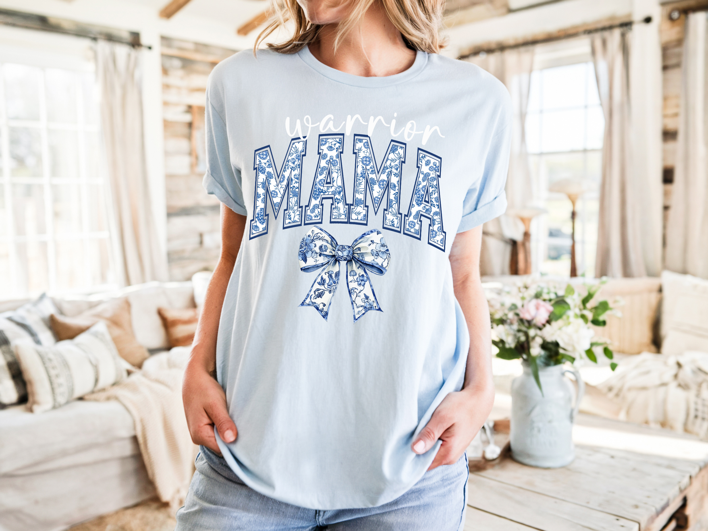 Warrior Mama Bow T-Shirt
