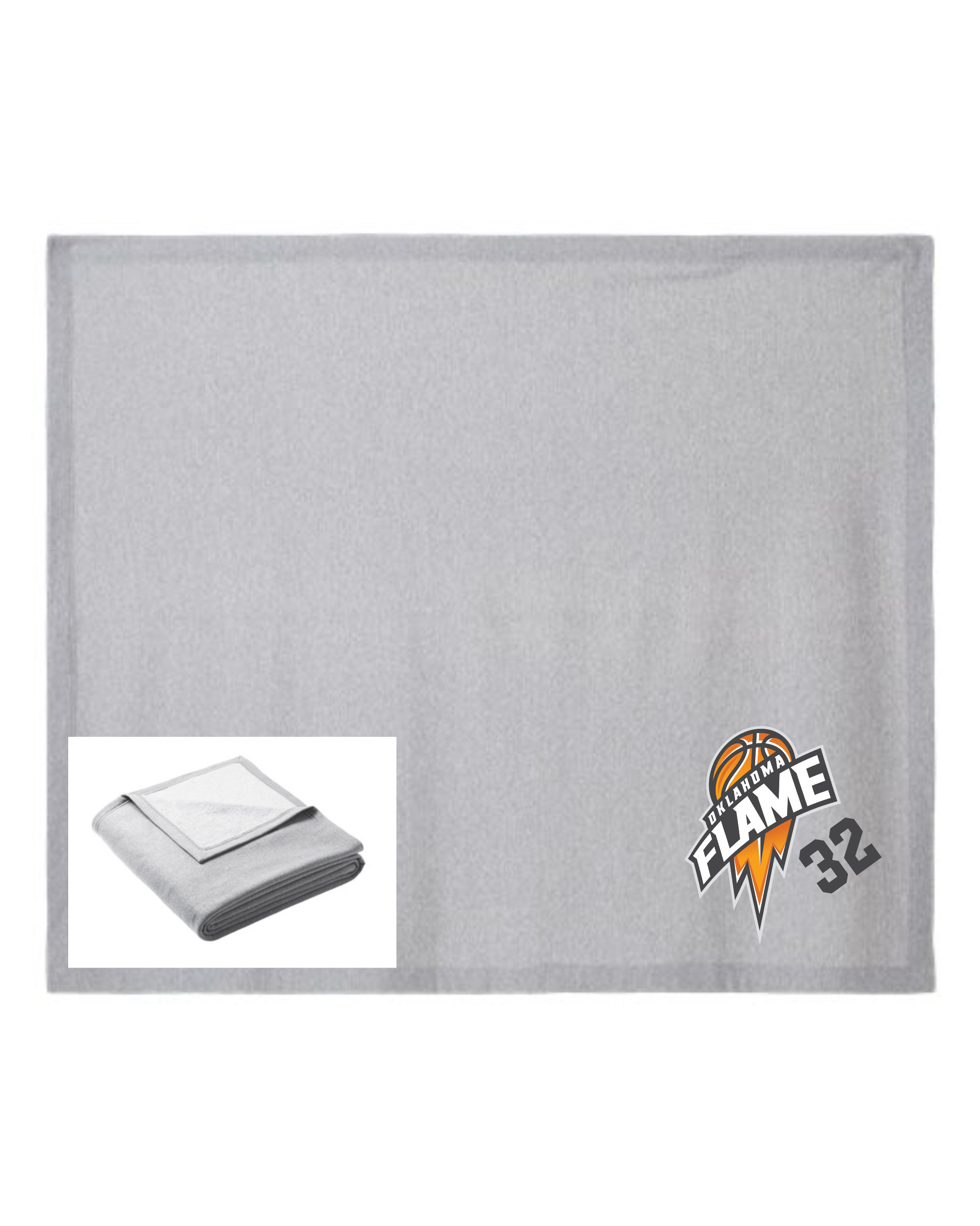 Oklahoma Flame Stadium Blanket
