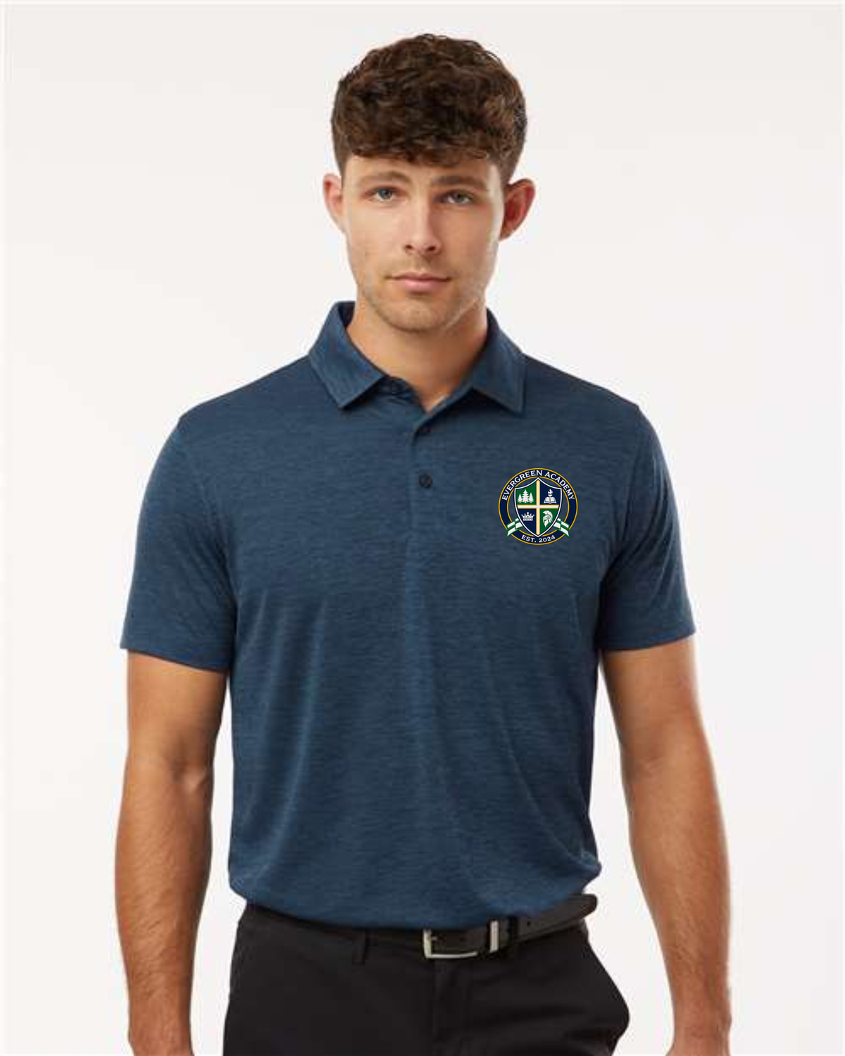 Evergreen Mélange Polos