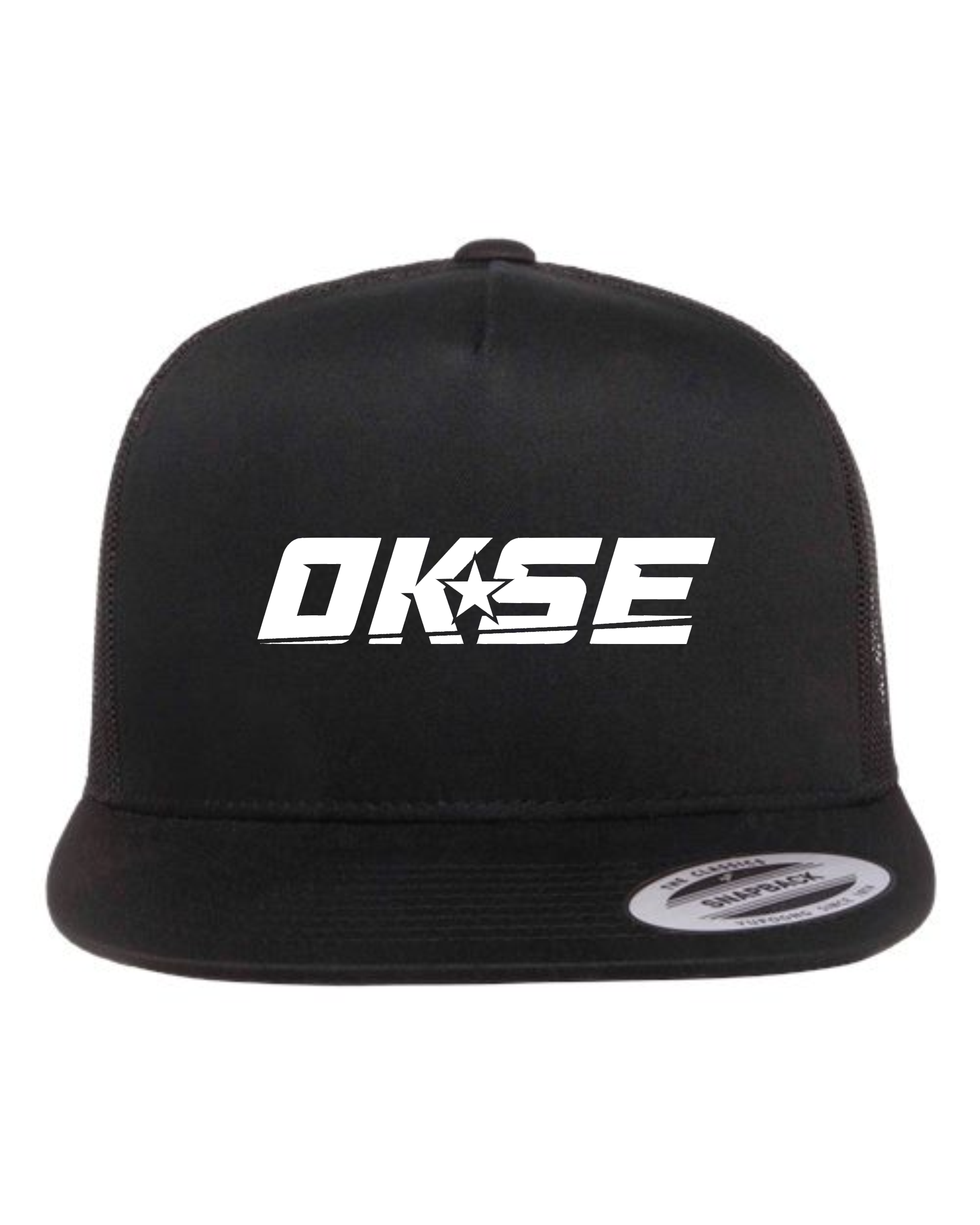 OKSE YP Flat Bill BLACK