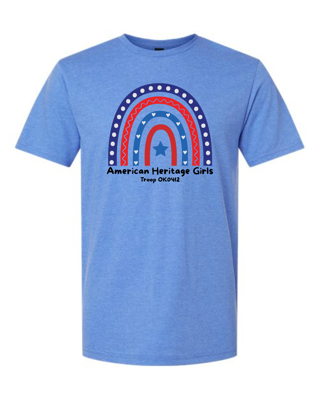 AHG Heather Blue Shirts
