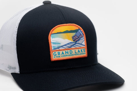Okie Grand Lake Navy Cap