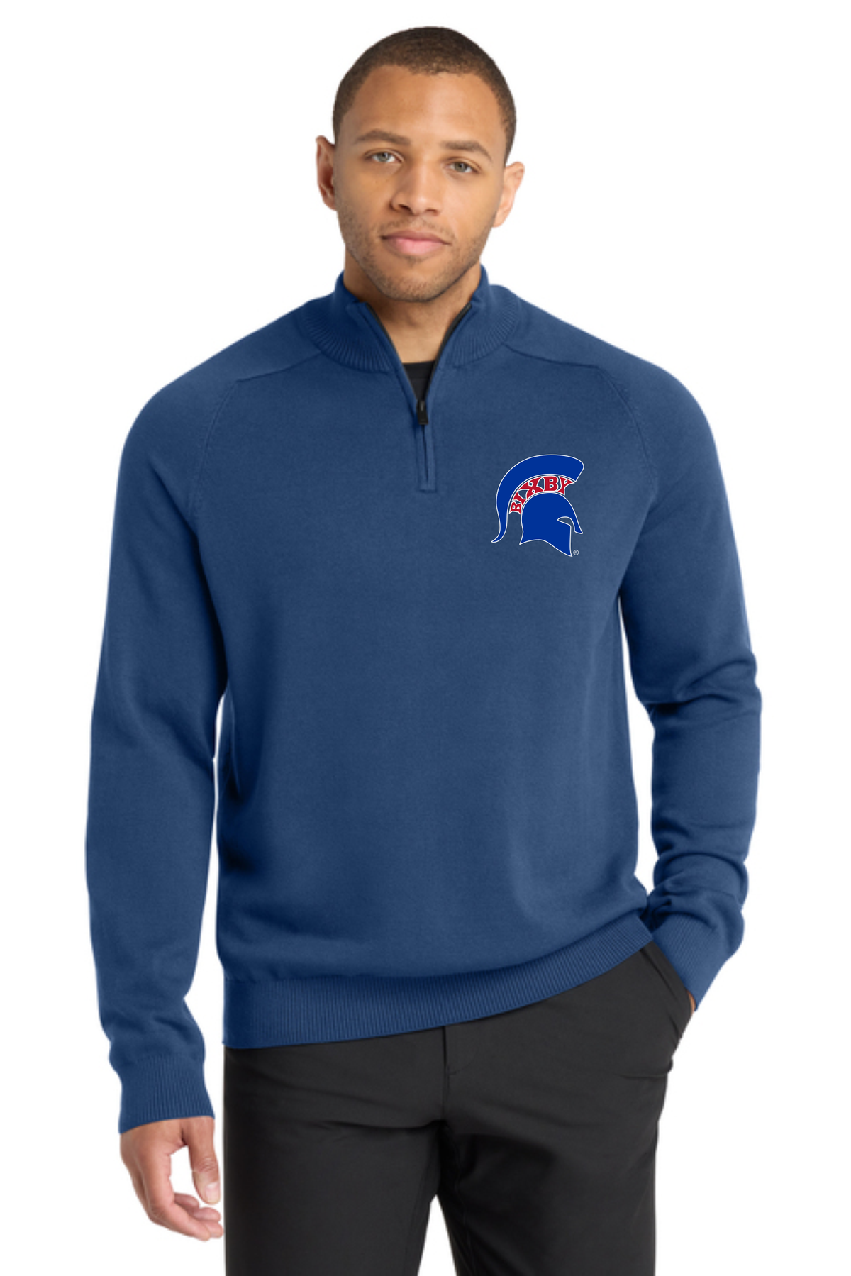 Men's Spartan Knit Sweater NAVY
