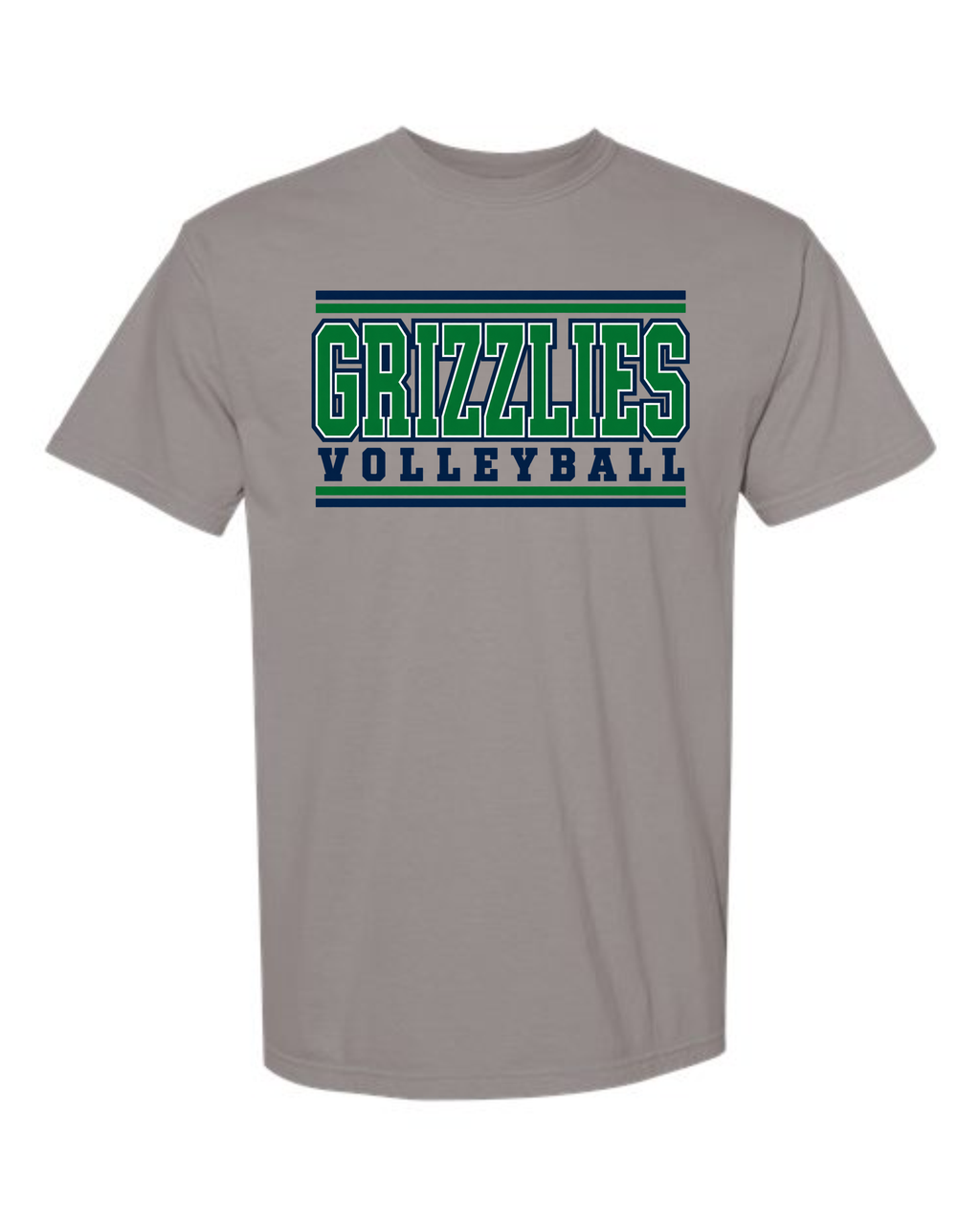 Evergreen Volleyball Stripes Shirts