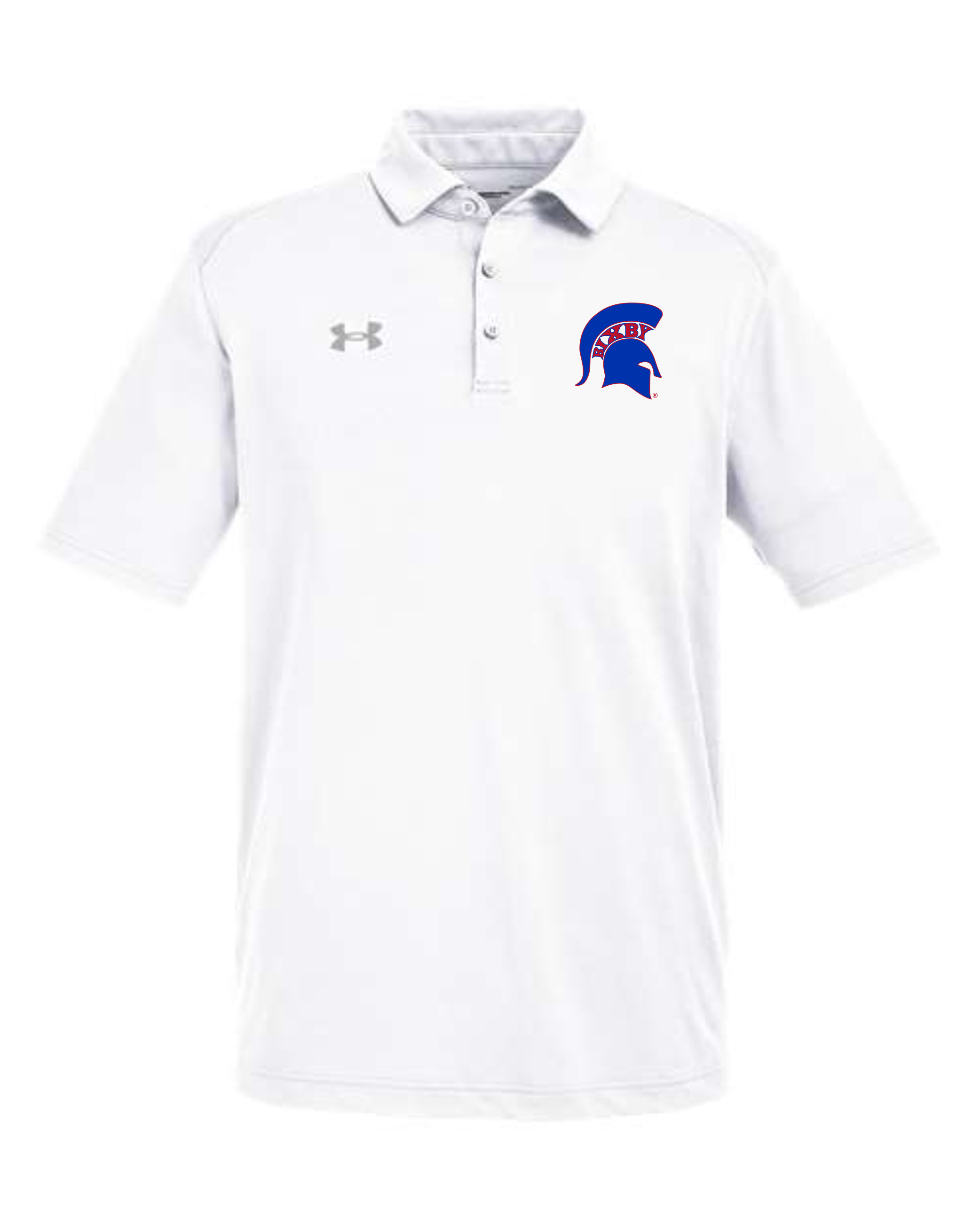 Spartan Under Armour Tech Polo WHITE