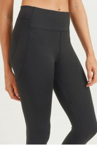 Black Booty Pop Highwaisted Leggings