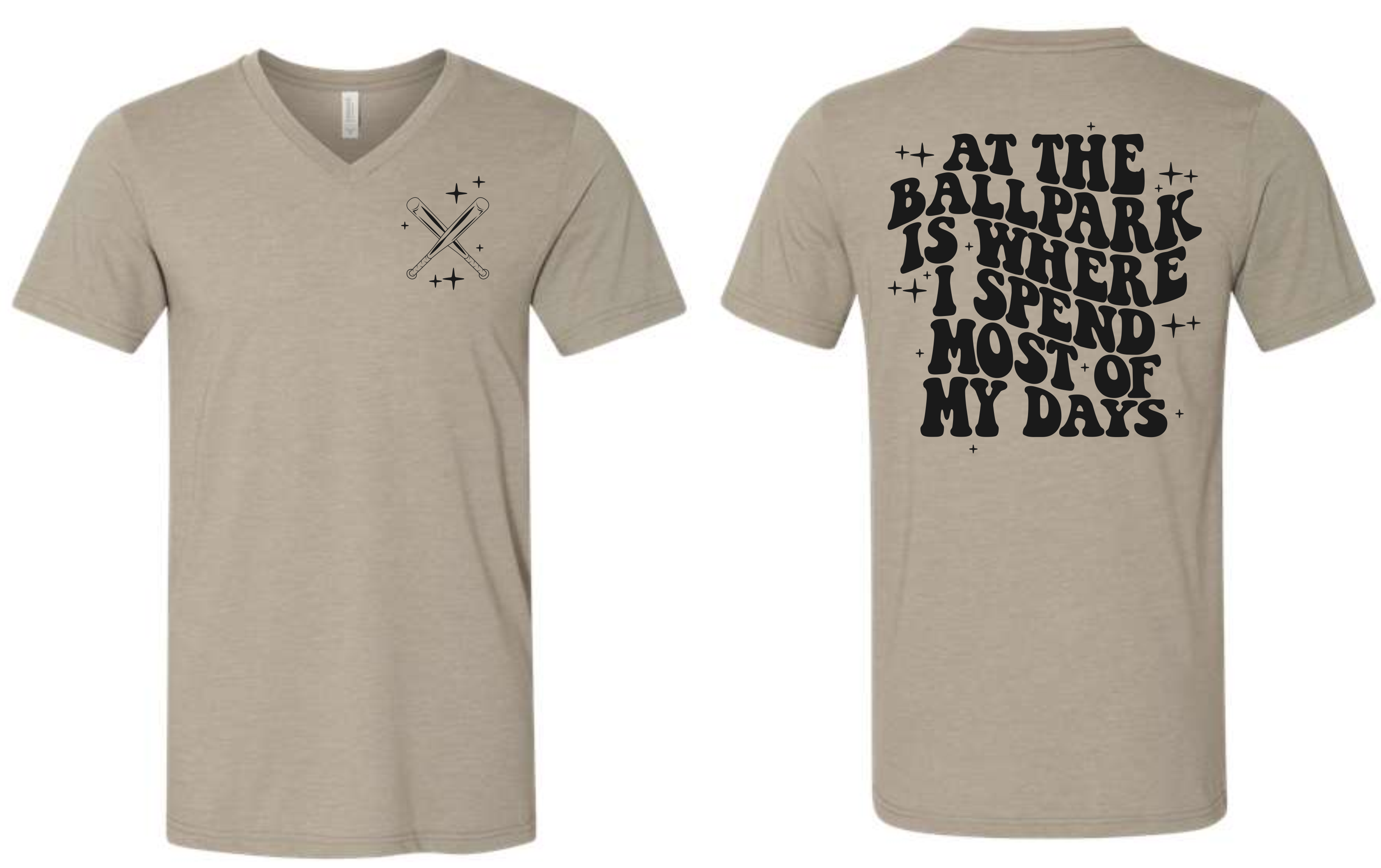 At The Ballpark is Where I Spend Most of My Days