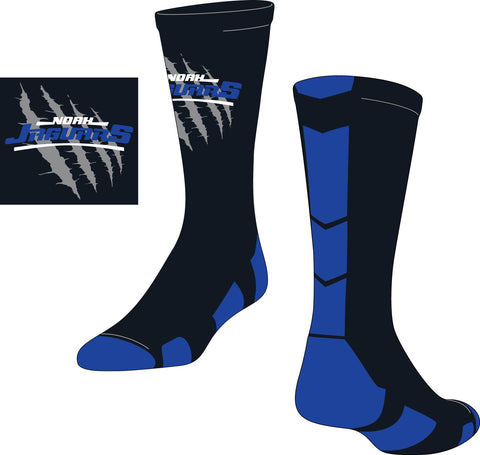 Noah Football Socks Black & Blue
