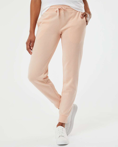 Women's Indpendent Joggers in Blush