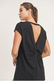 Butterfly Overlay Back Athleisure Top