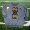 Football Mom Inside Out Sweatshirt