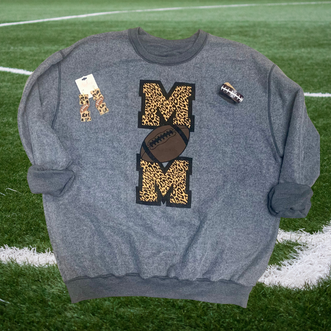 Football Mom Inside Out Sweatshirt