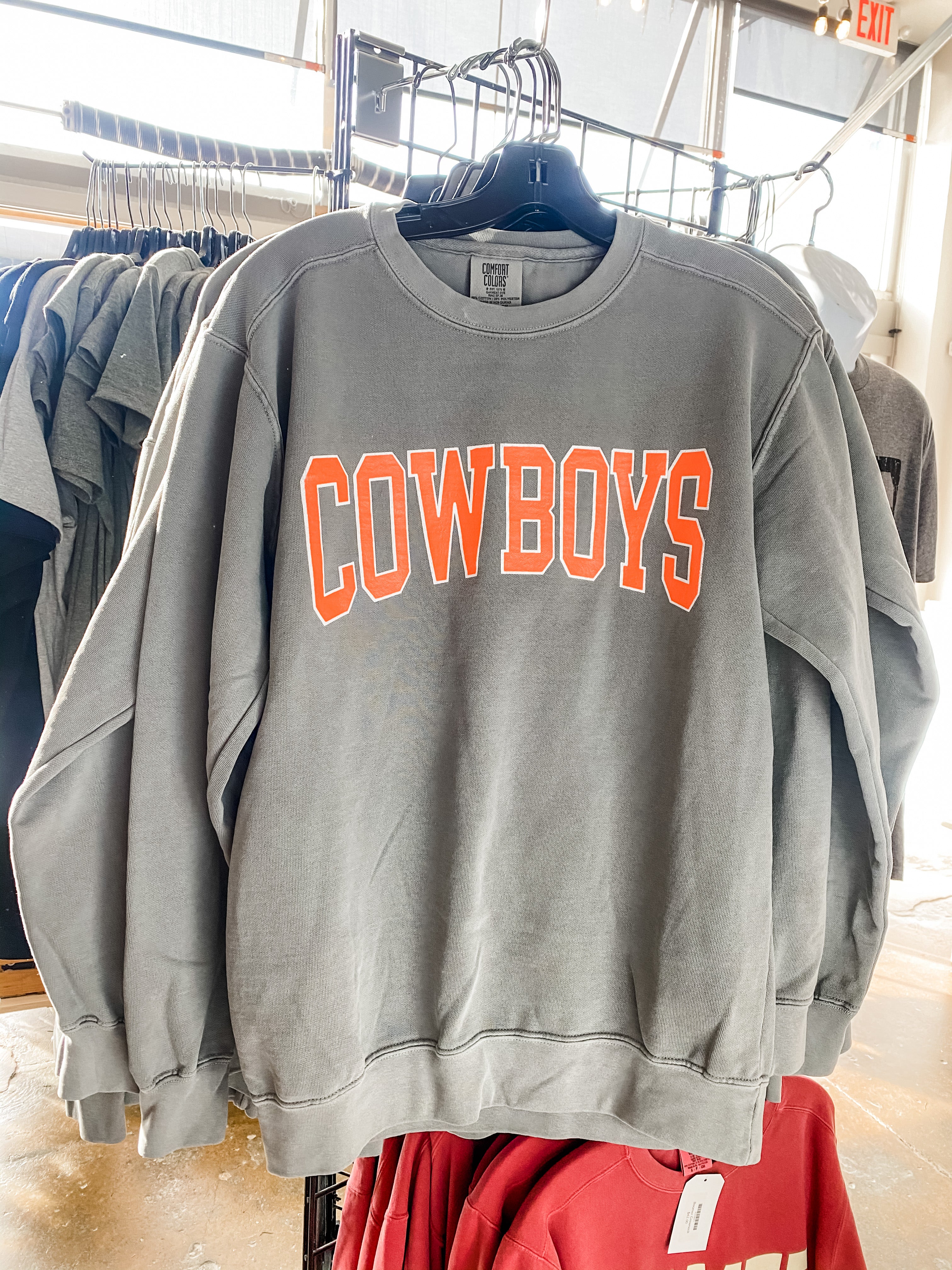 COWBOYS Comfort Colors Crewneck