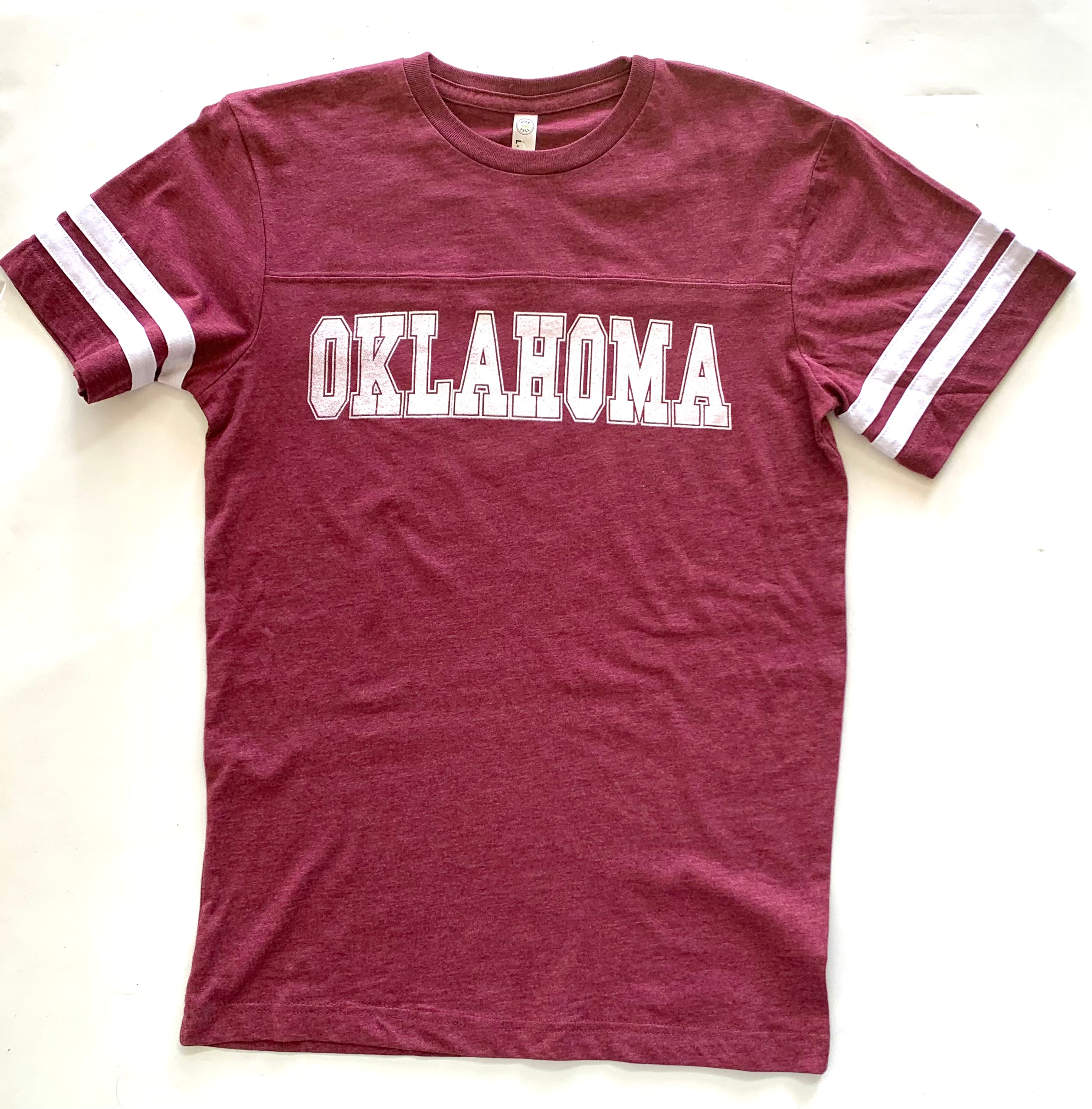 Oklahoma Football Jersey Tee