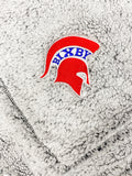 Spartan Sherpa Throw Blanket