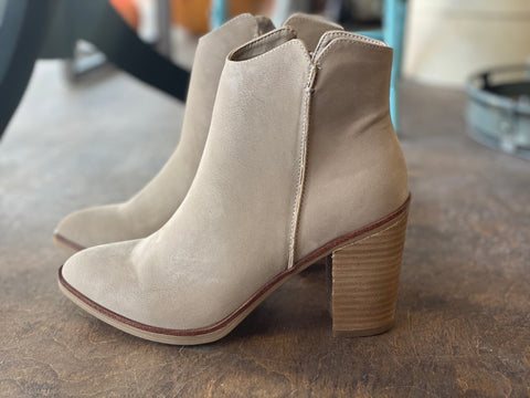 Patton Booties in Stone