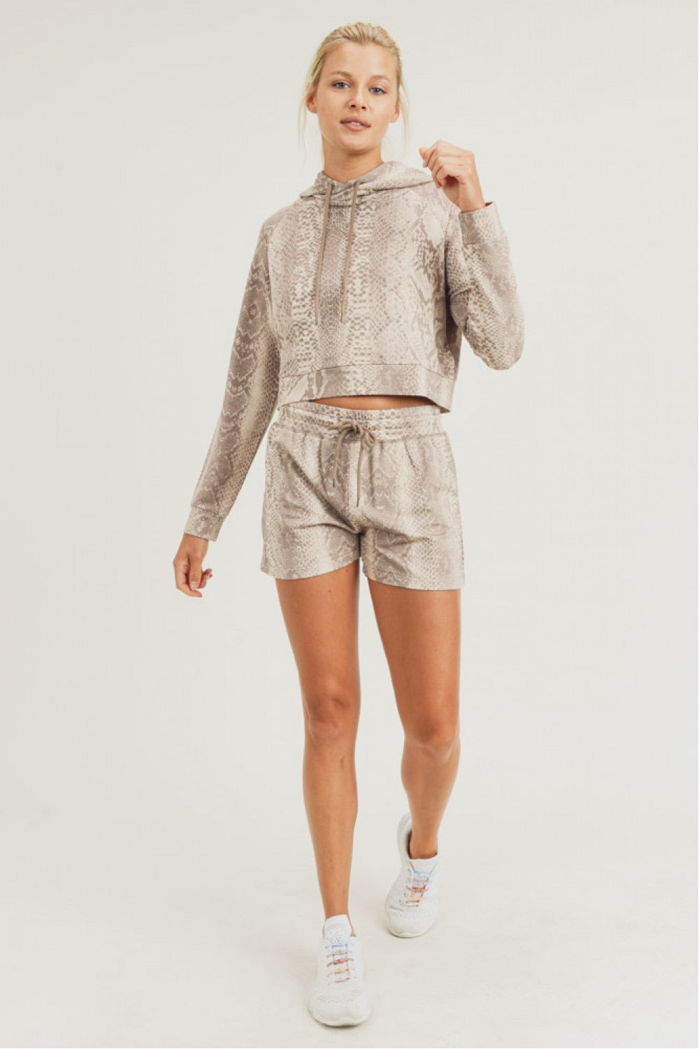 Sepia Snake Lounge Shorts