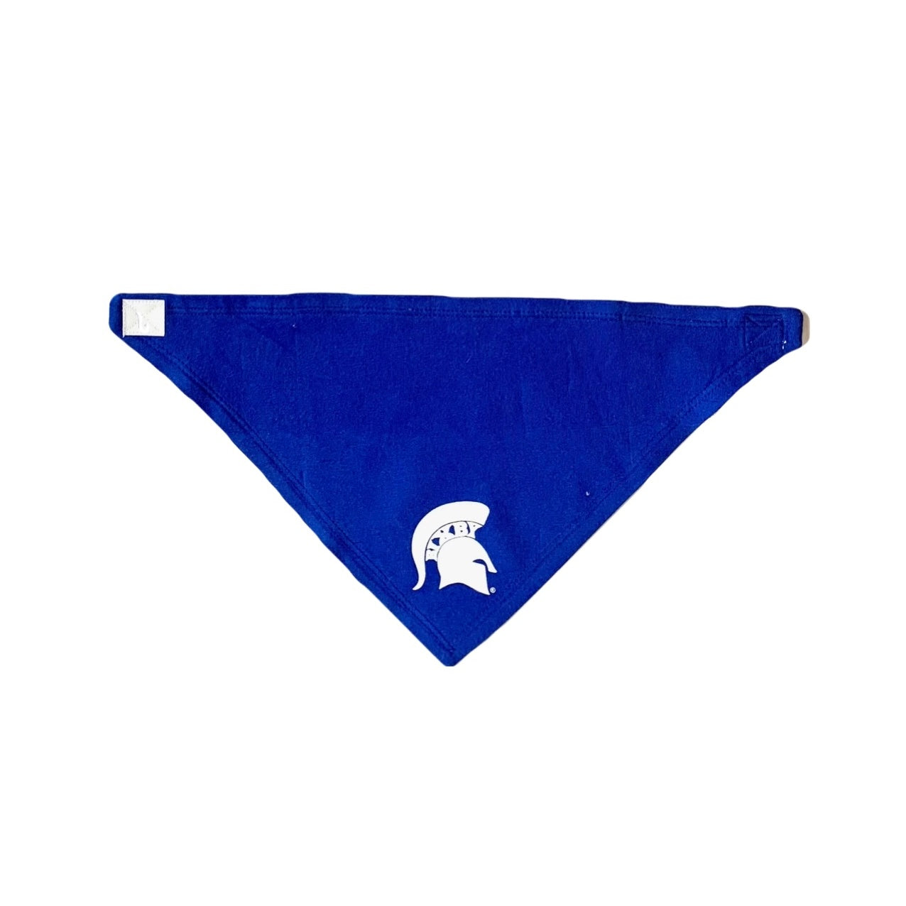 Blue Spartan Baby Bib