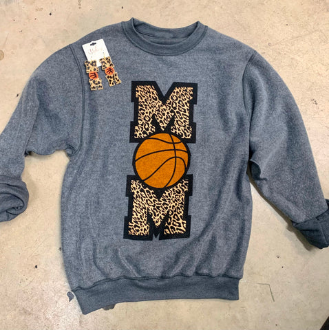 Basketball Mom Inside Out Sweatshirt