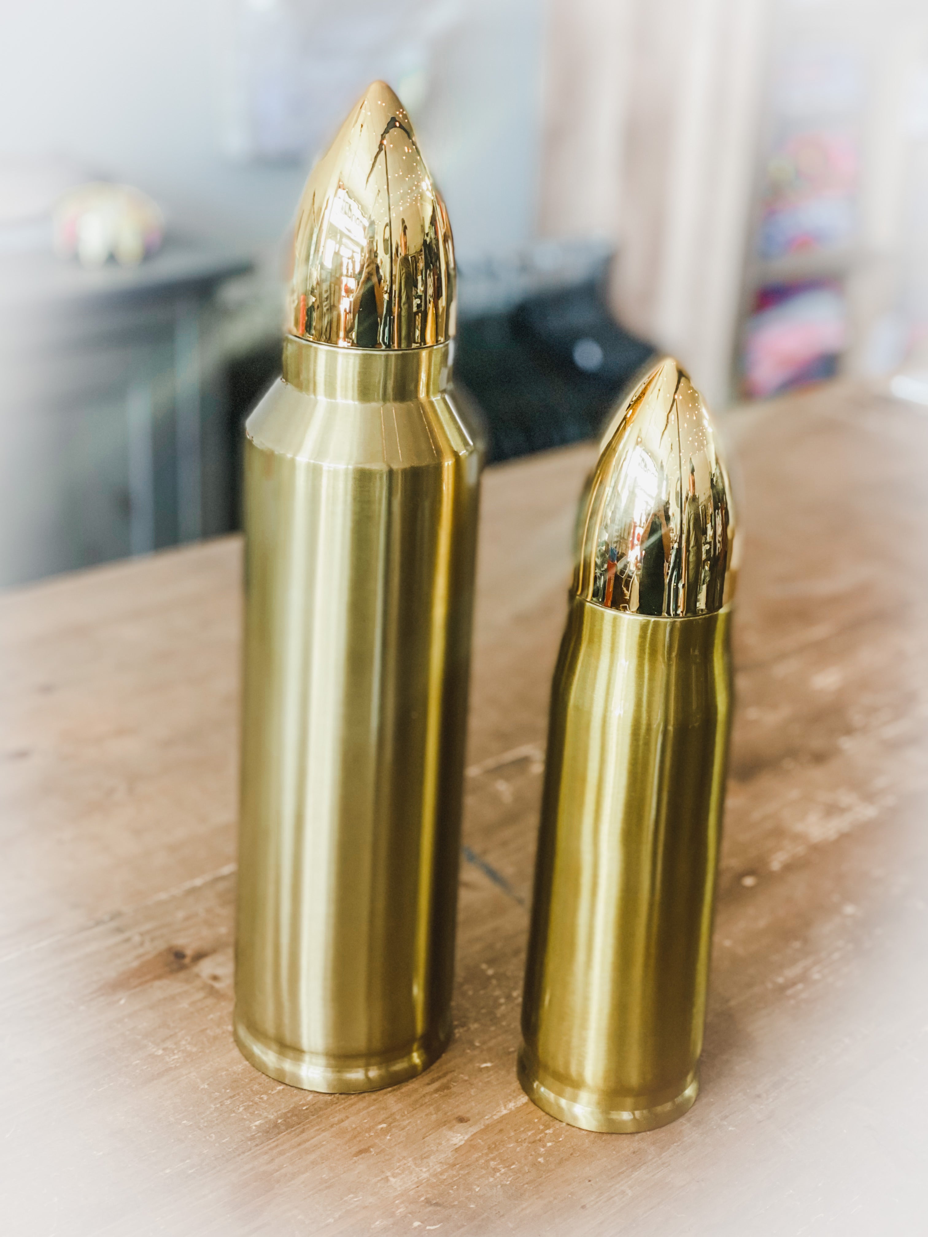 Gold Bullet Water Bottle