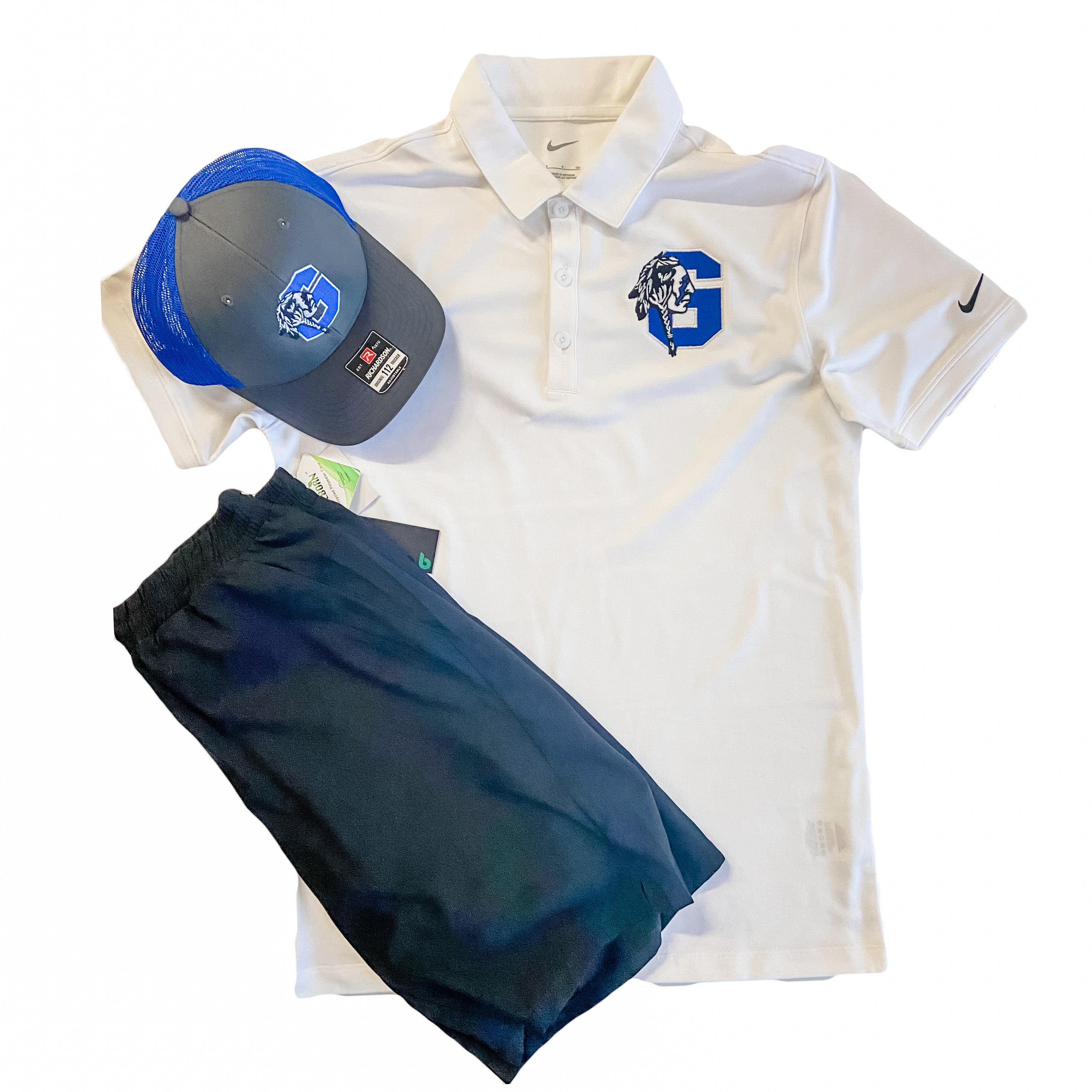 NIKE DRI-FIT Modern Fit POLO Glenpool Warriors Embroidered