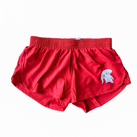 Girls/Ladies Red Spartan Shorts