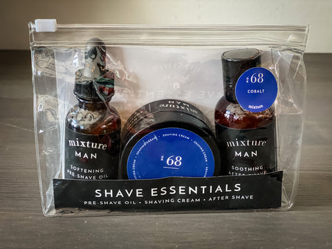 No. 68 Cobalt Man Shave Essentials Kit