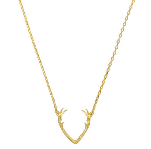 Deer Horn Antler Necklace