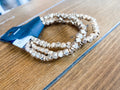 Gold 3 Row Stretch Bracelet