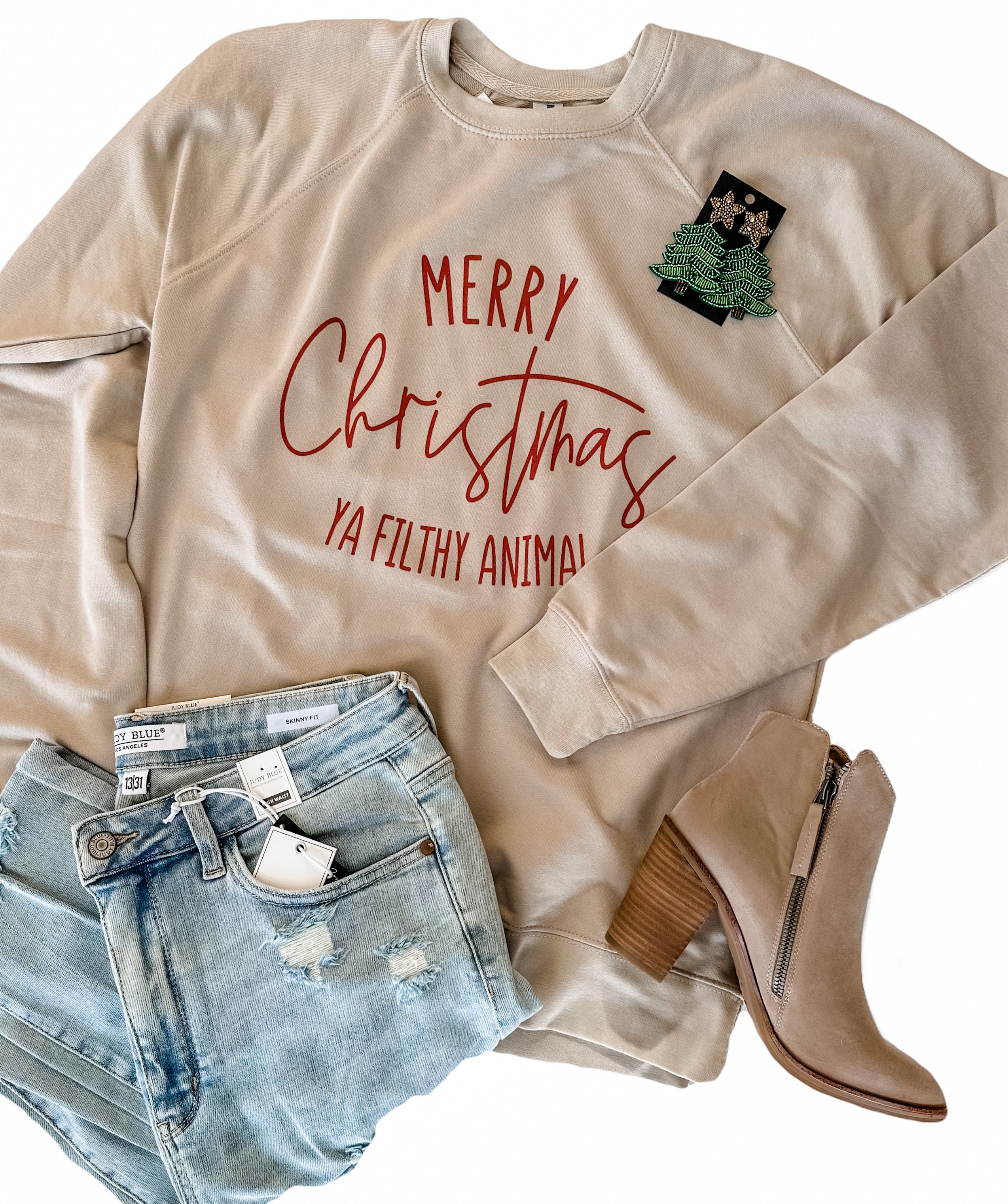 Filthy Animal Christmas Crewneck